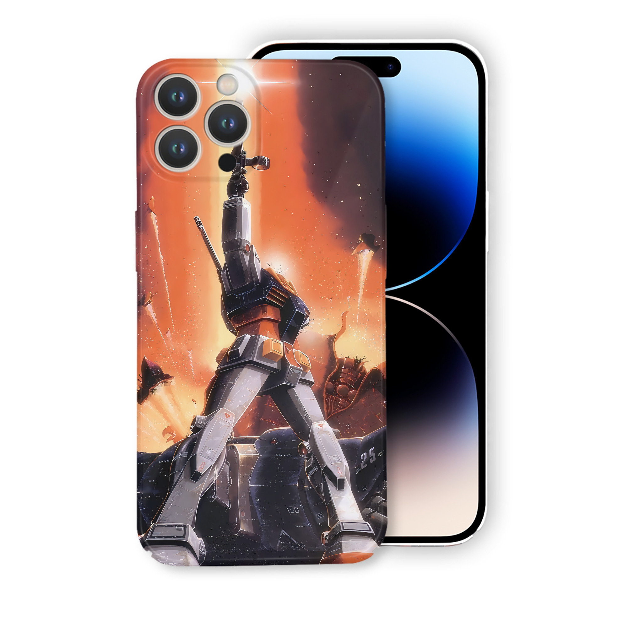（画像用） 機動戦士ガンダム Mobile Suit Gundam 【iPhone 14シリーズ対応】ハードケース